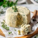 Vegan Garlic Herb Cream Cheese (Vegan Boursin) Recipe