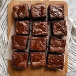 Fudgy Almond Butter Brownies Recipe