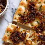Caramelized Onion and Thyme Focaccia Recipe