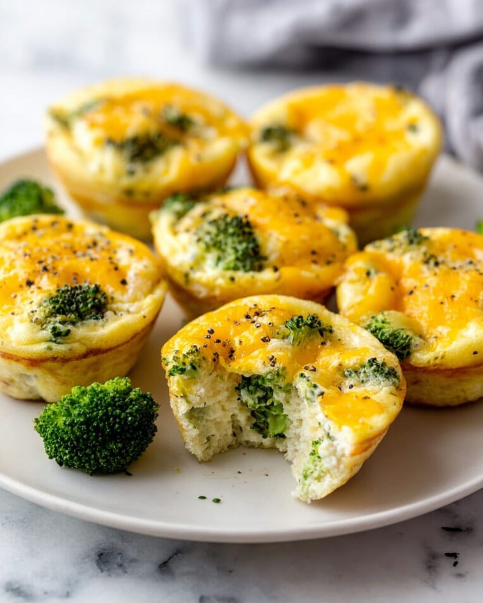Broccoli and Cheese Egg Muffins Recipe