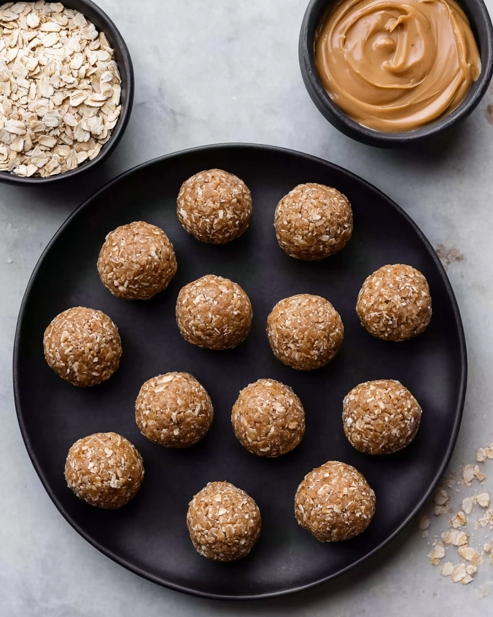 No Bake Almond Butter Balls Recipe