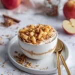 Cottage Cheese Apple Pie Bowl Recipe