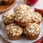 Healthy Oatmeal Applesauce Muffins Recipe