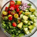 Avocado Salad with Lime and Cilantro Recipe
