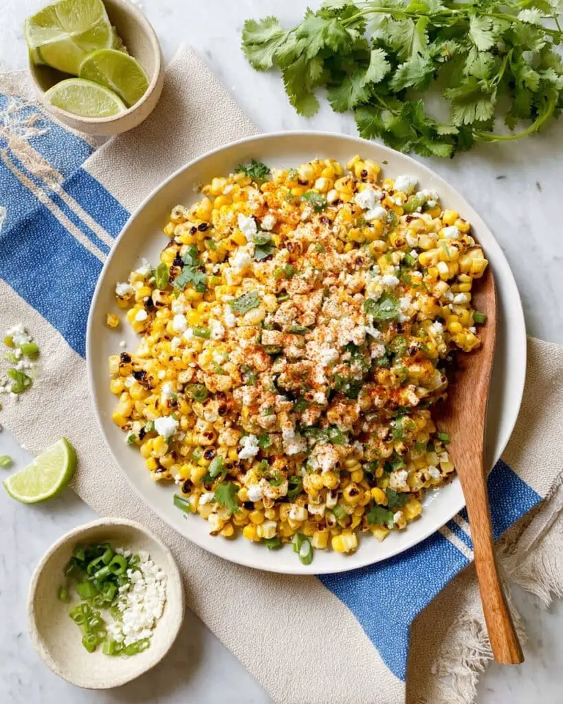Grilled Mexican Street Corn Salad Recipe