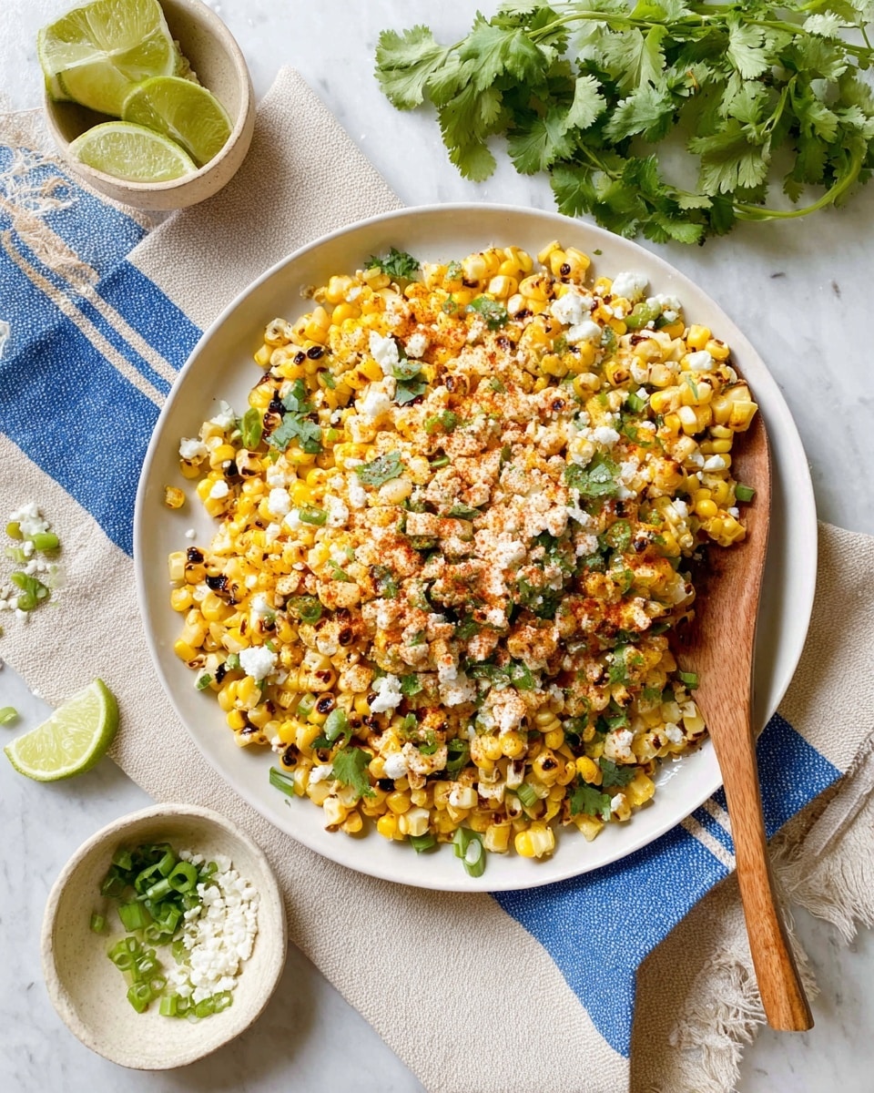Grilled Mexican Street Corn Salad Recipe