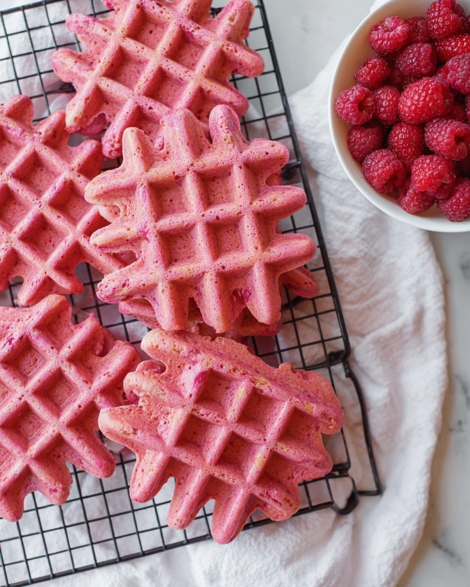 Beet Vegan Waffles Recipe