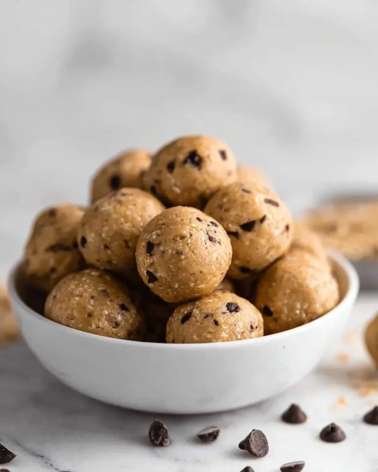 No Bake Protein Balls Recipe