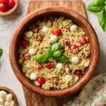 Caprese Pastina Salad Recipe