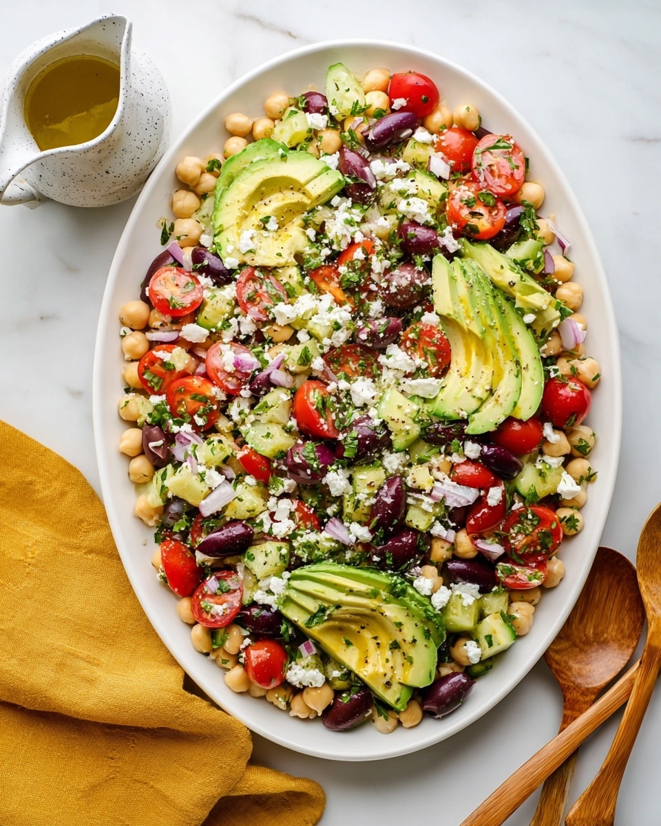 Chickpea Avocado Salad Recipe