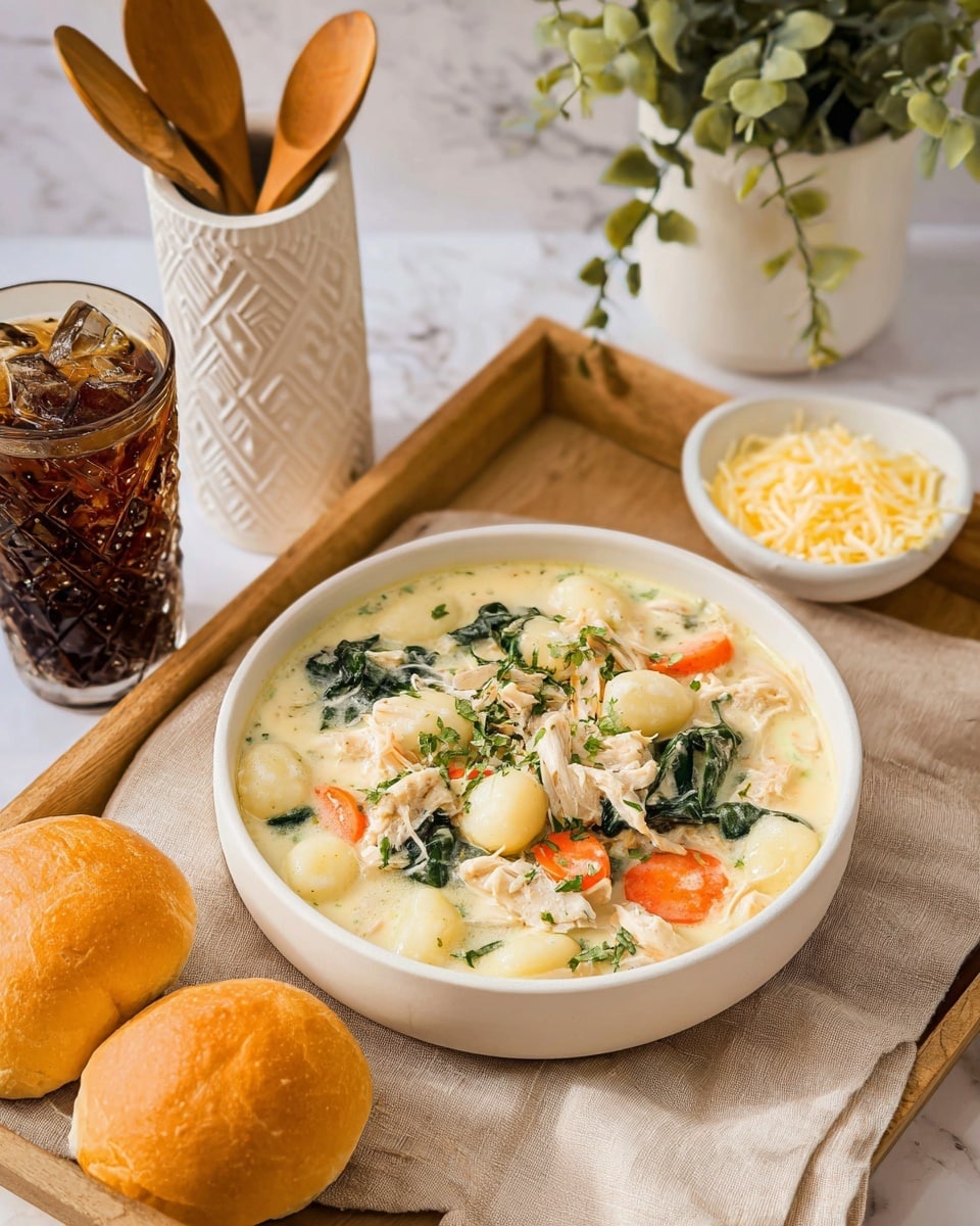 Crockpot Chicken Gnocchi Soup Recipe