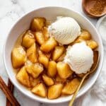 Easy Air Fryer Apples with Maple and Cinnamon Recipe