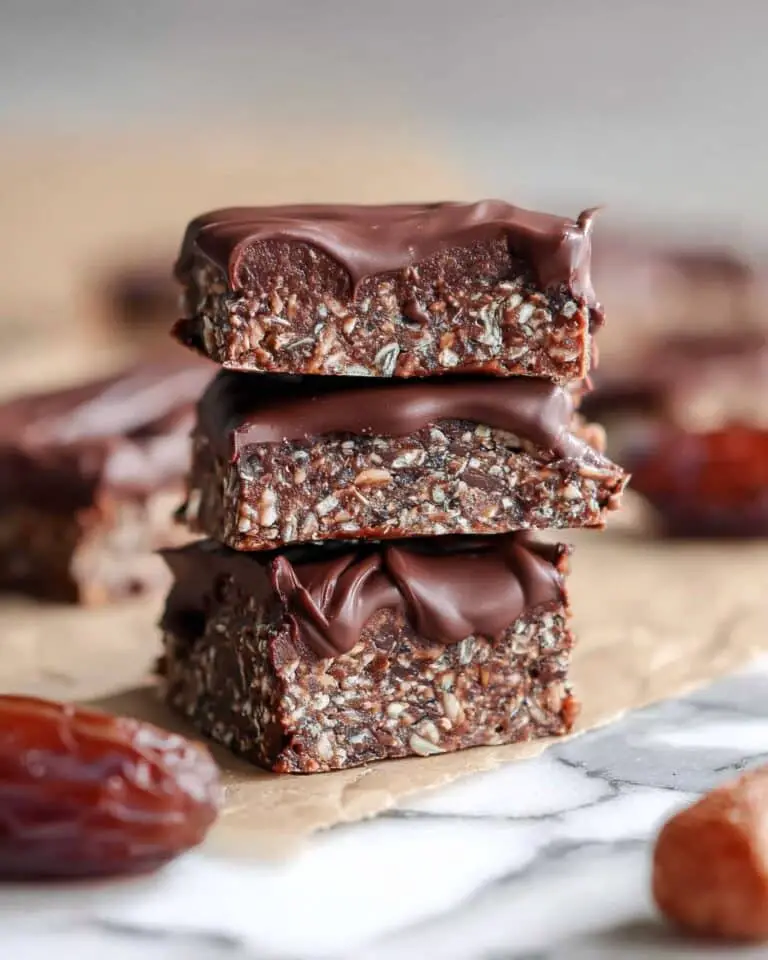 Chocolate Coconut Date Bars Recipe