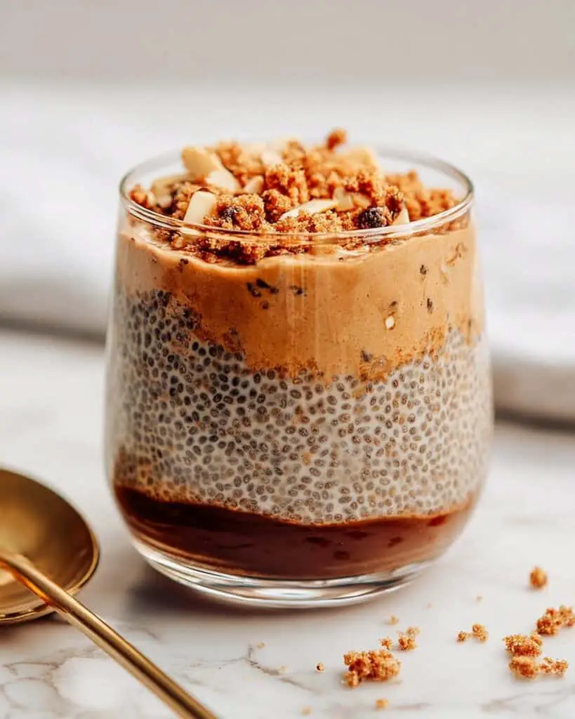 Apple Crumble Chia Pudding Recipe