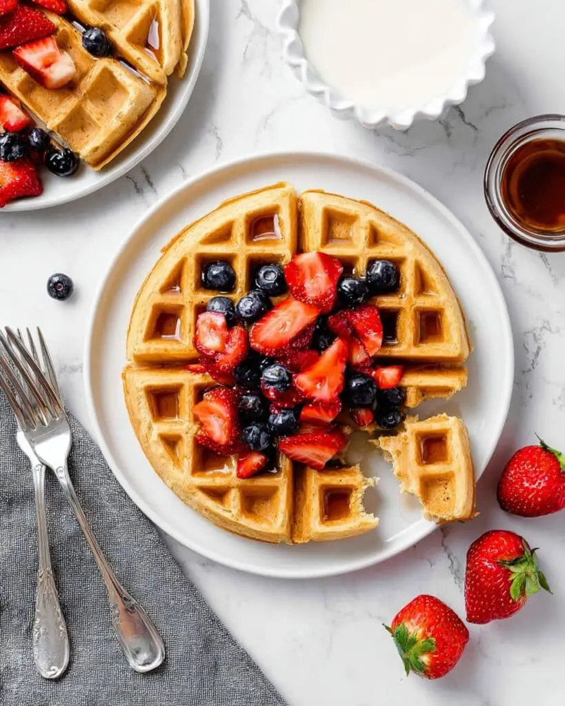 Easy High Protein Waffles Recipe