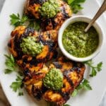 Grilled Chimichurri Chicken with Juicy Breasts and Thighs Recipe