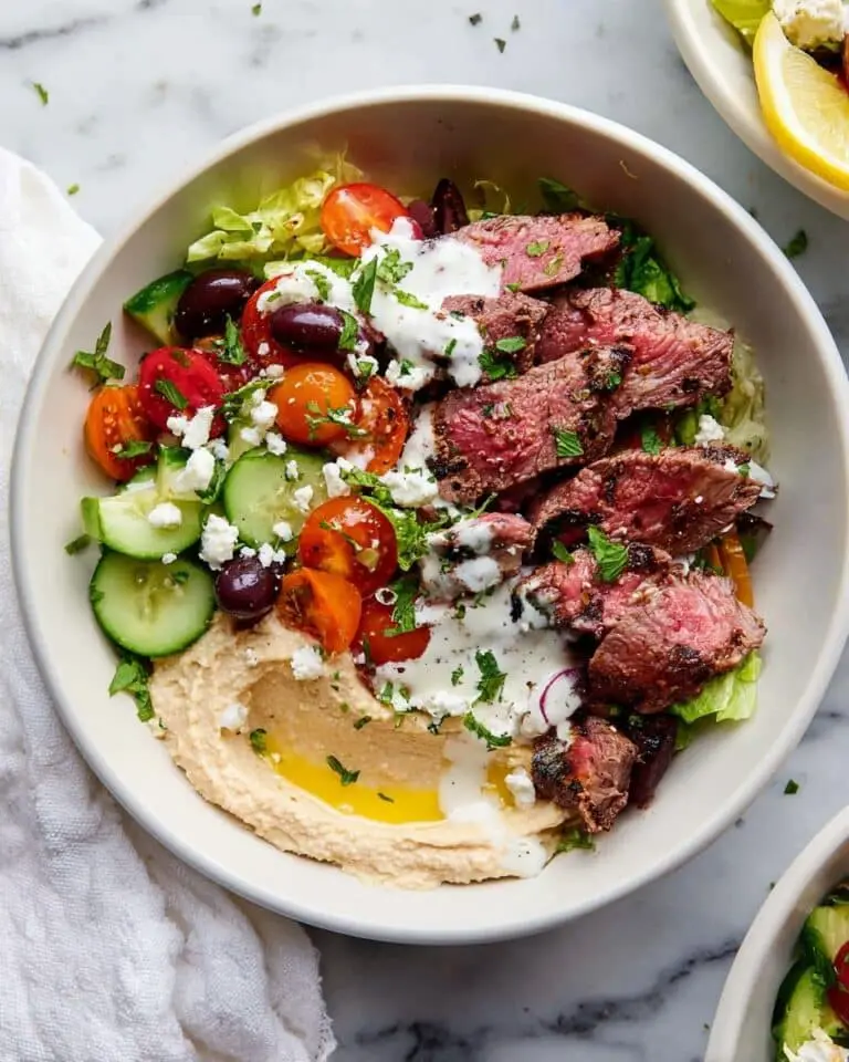 Mediterranean Steak Bowls Recipe