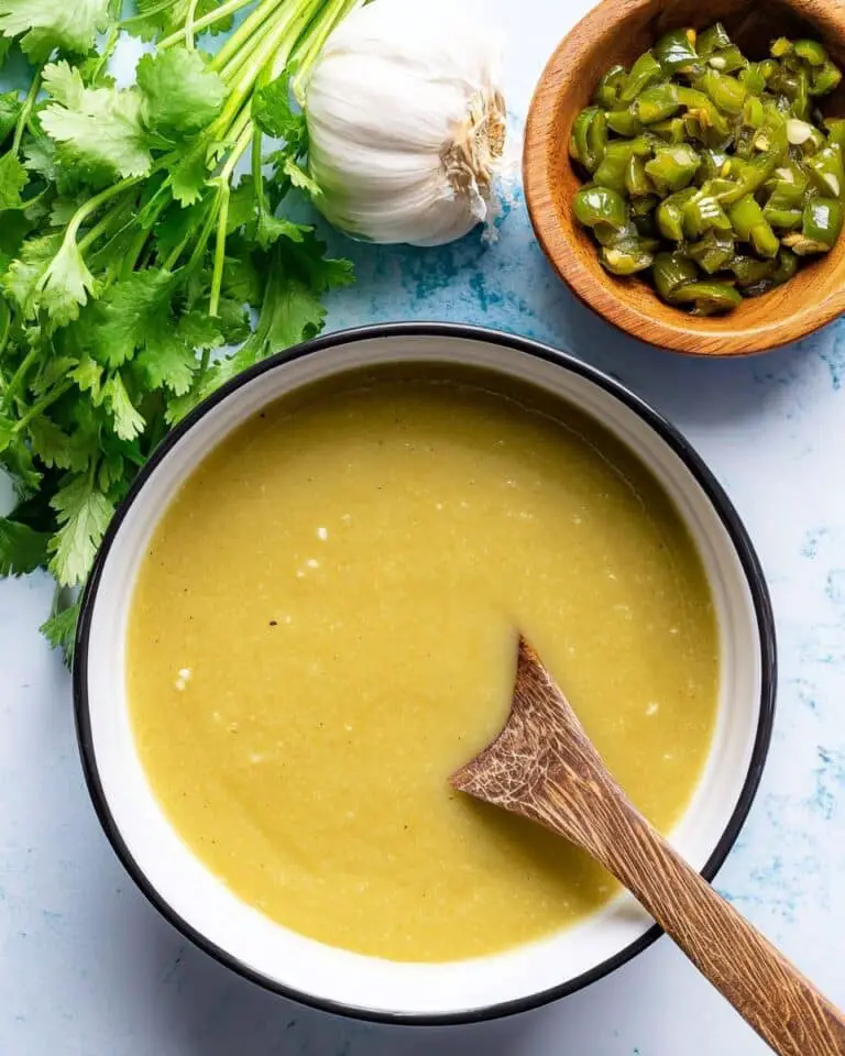 Easy Green Chile Enchilada Sauce Recipe