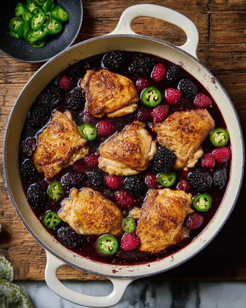 Jalapeño Blackberry Chicken Recipe