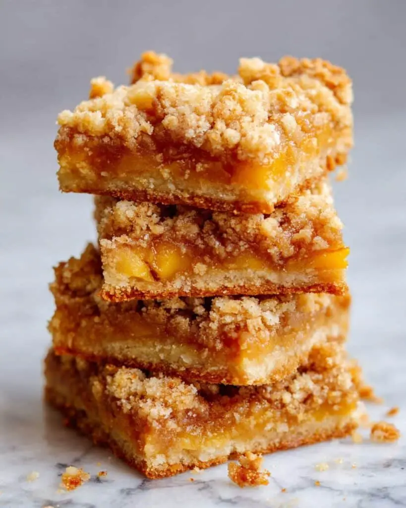 Mango Oatmeal Crumble Bars Recipe