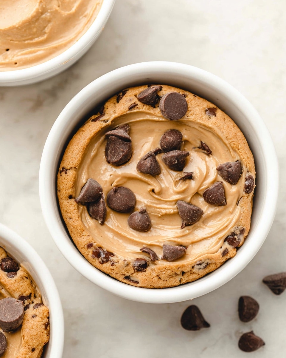 Blended Baked Oats with Peanut Butter and Chocolate Recipe