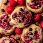 Chocolate Chip Raspberry Cookies Recipe