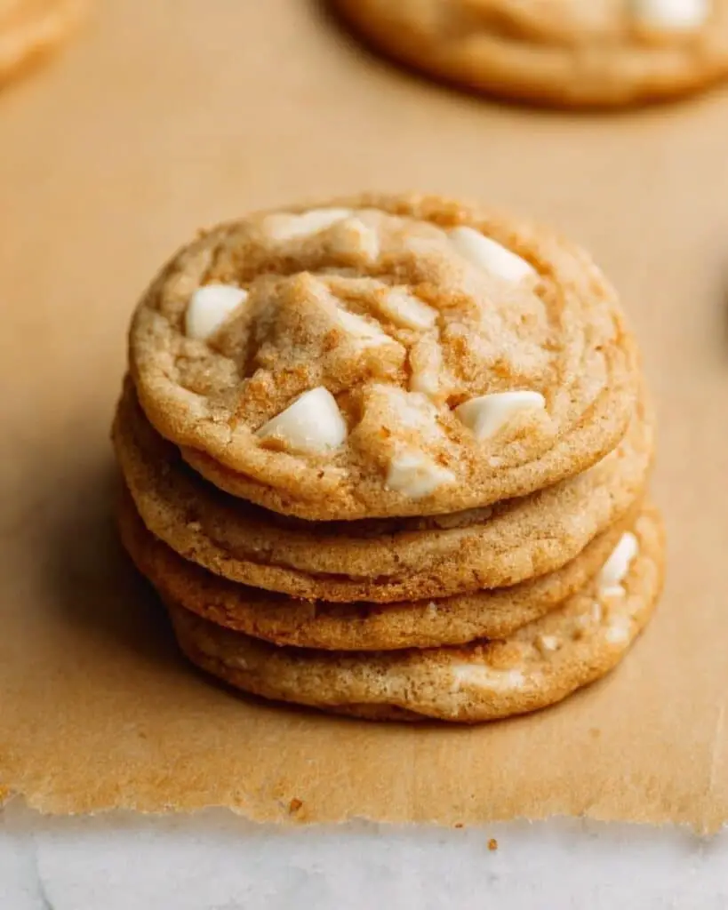 Brown Butter Banana White Chocolate Chip Cookies Recipe