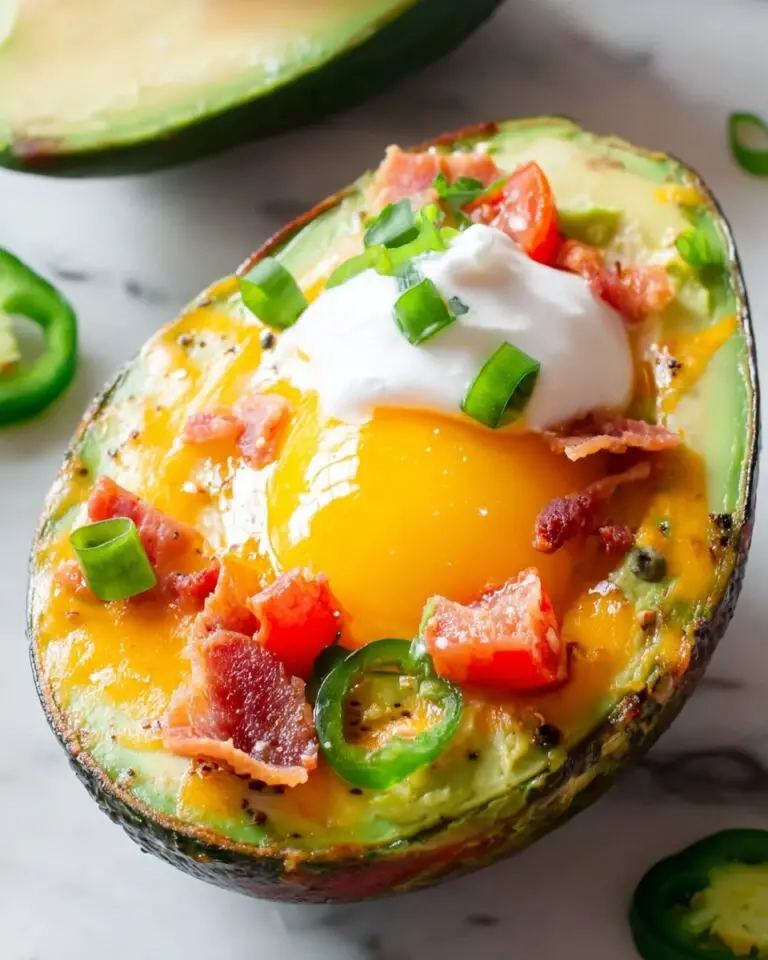 Avocado Egg Bake (Breakfast Bake) Recipe