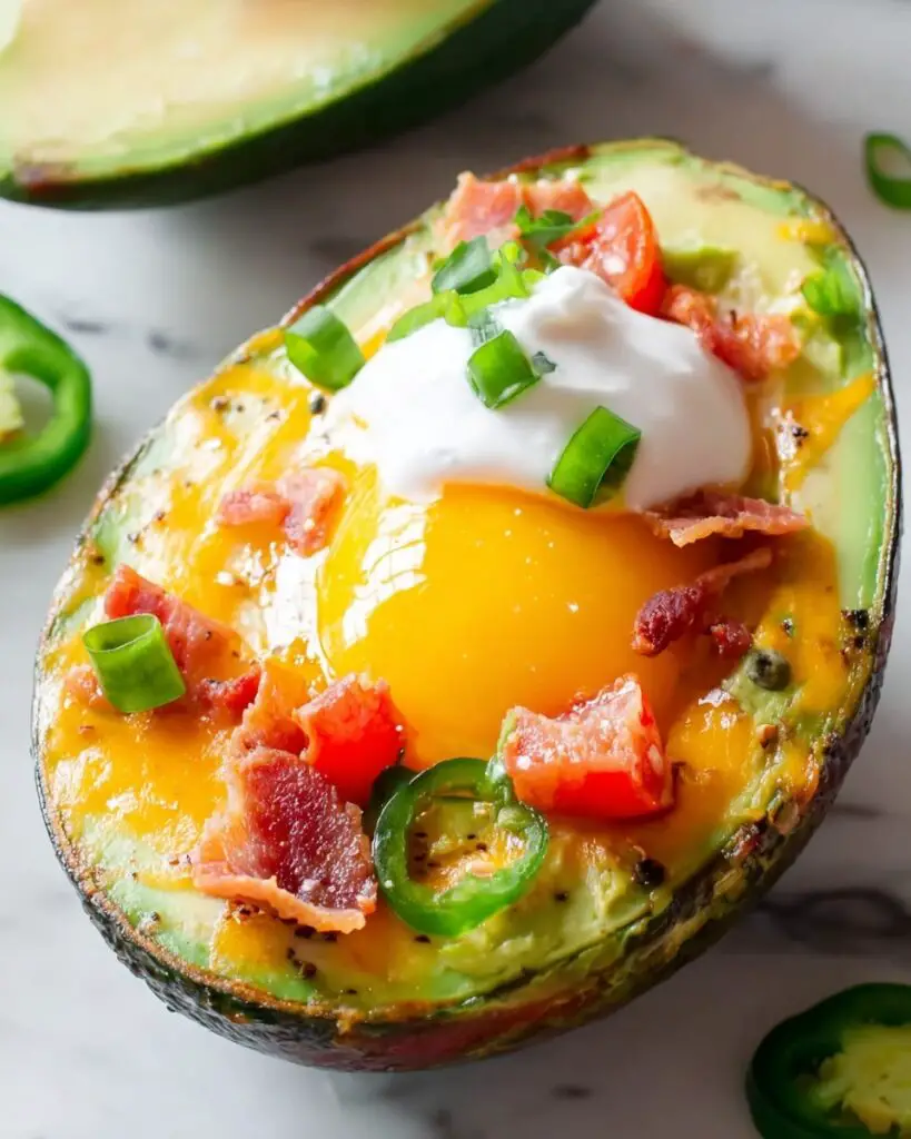 Avocado Egg Bake (Breakfast Bake) Recipe