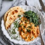 Easy Butter Chicken with Coconut Milk or Cream Recipe