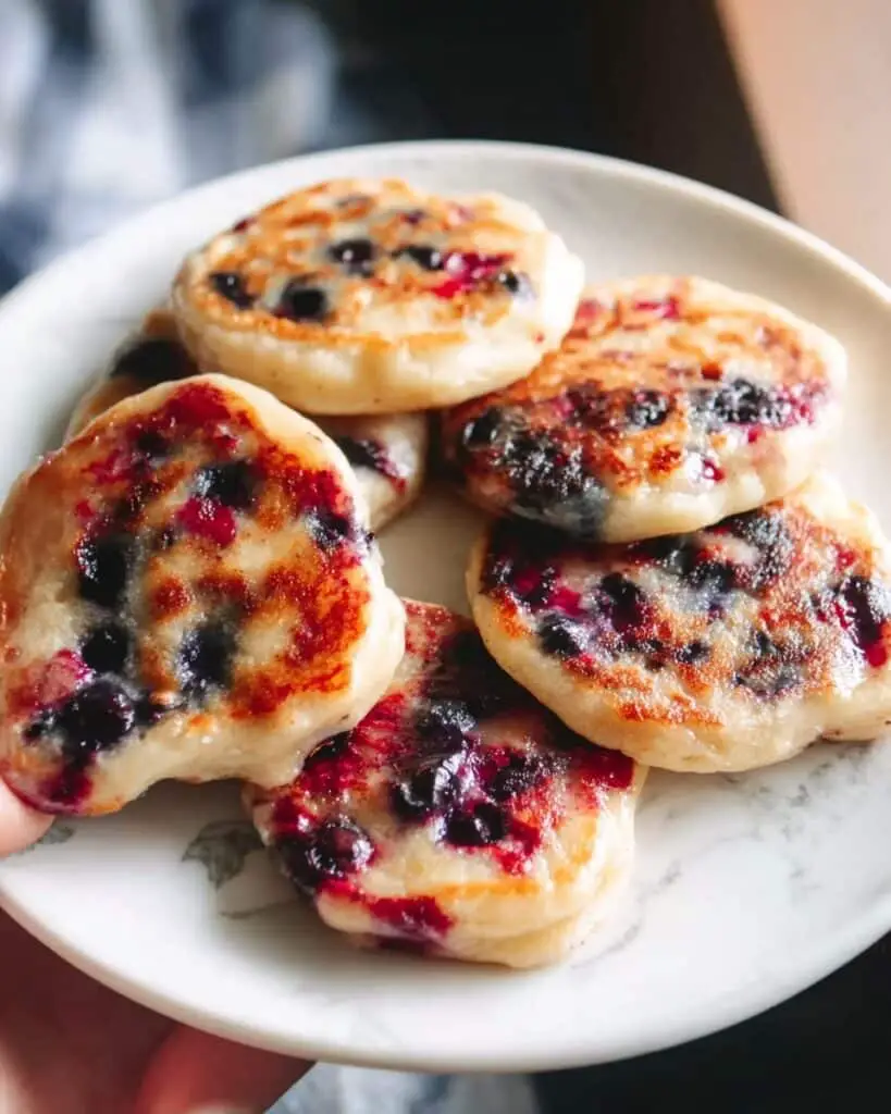 Banana and Blueberry Fritters Recipe