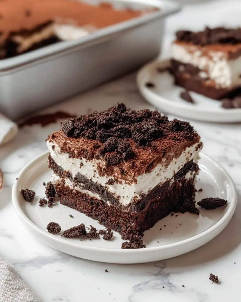 Healthy Oreo Tiramisu: Low Calorie High Protein Delight Recipe