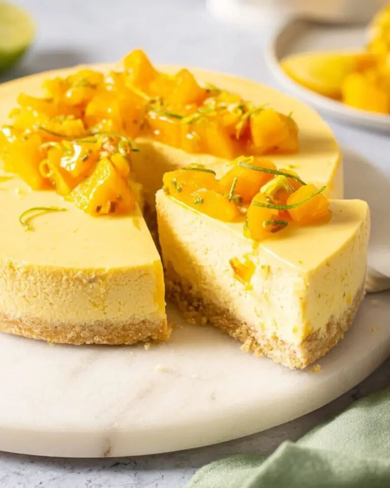 Mango Mousse Cake Recipe