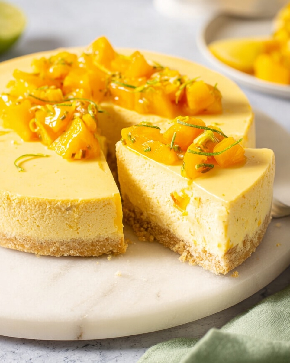 Mango Mousse Cake Recipe