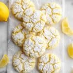 Lemon Crinkle Cookies Recipe
