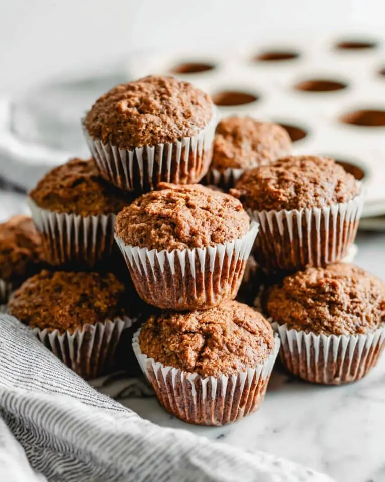 Healthy Banana Muffins Recipe