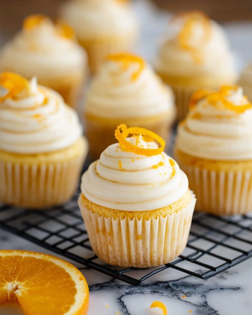 Orange Creamsicle Cupcakes Recipe