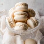 Vanilla Macarons with Vanilla Buttercream Filling Recipe
