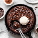 Healthy Brownie Skillet Recipe
