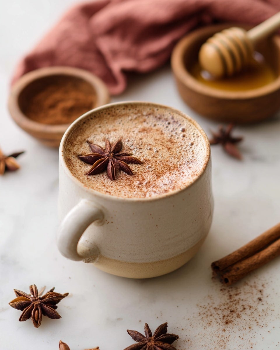 Vanilla Cinnamon Tea Latte Recipe
