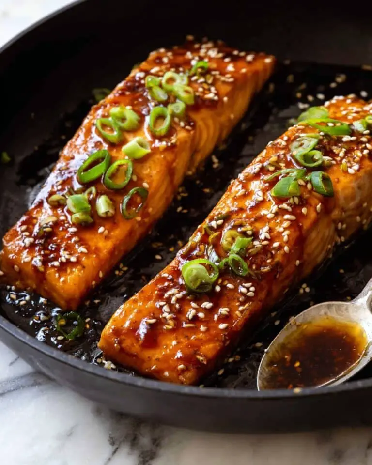 Honey Garlic Salmon (5 Ingredients, 15 Minutes) Recipe