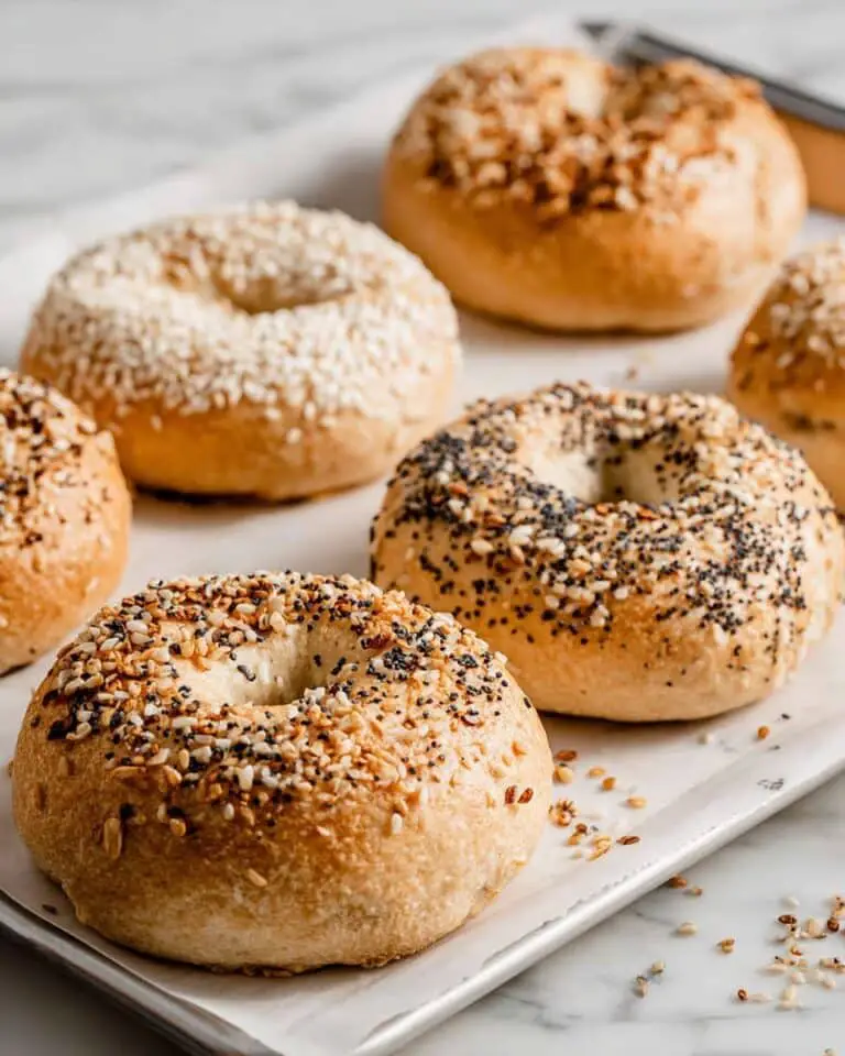 Homemade Sourdough Bagels Recipe