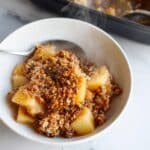 Healthy Breakfast Apple Crumble Recipe