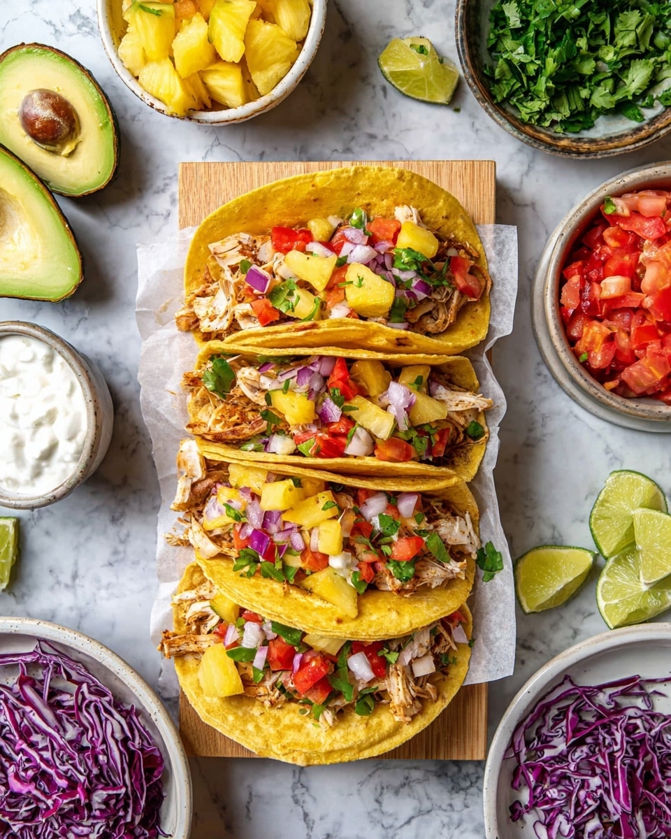 Blackened Mahi Mahi Tacos with Pineapple Mango Salsa Recipe