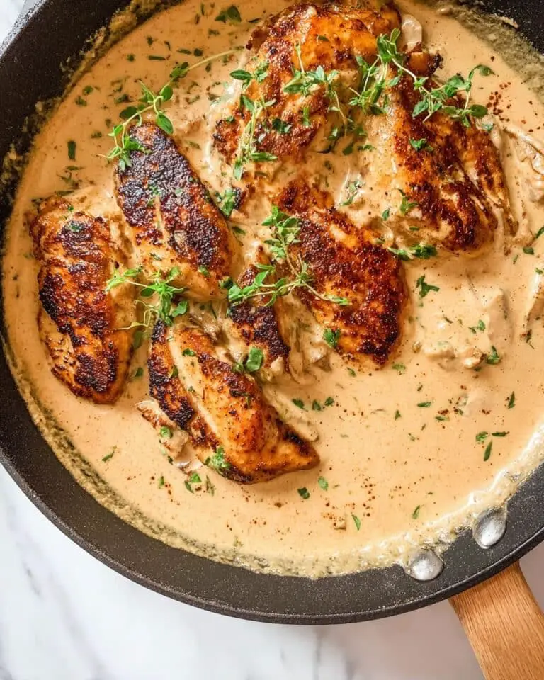 Creamy Garlic Chicken Recipe