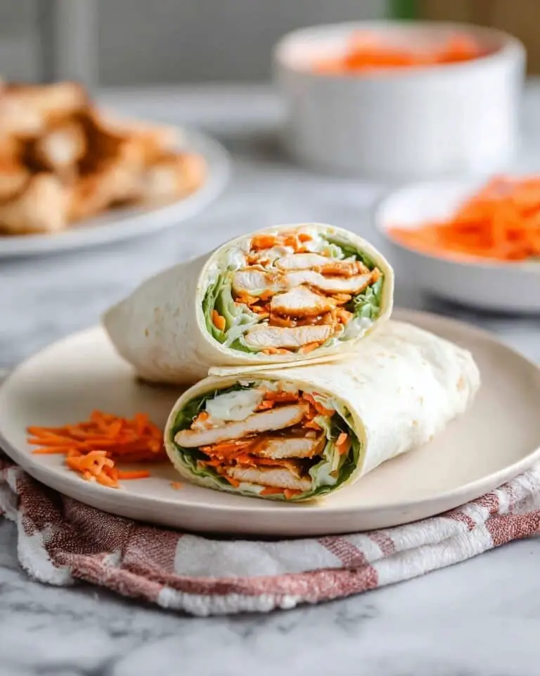 Buffalo Chicken Wrap Recipe
