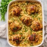 Oven Baked Chicken and Rice Recipe