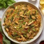 Honey Garlic Chicken with Glass Noodles Recipe