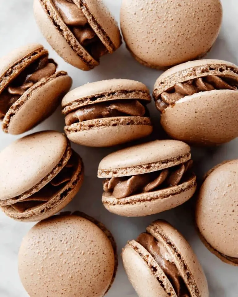 Chocolate Macarons with Chocolate Buttercream Recipe