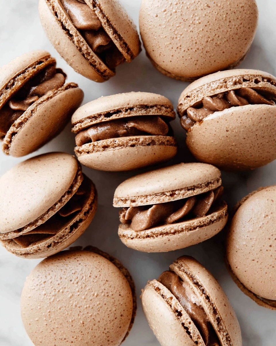Chocolate Macarons with Chocolate Buttercream Recipe